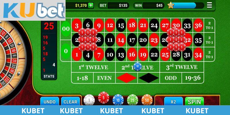 Chia sẻ cách chơi Roulette luôn thắng tại Kubet